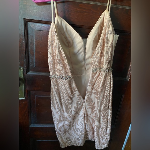 Rose gold homecoming dress - Picture 7 of 13